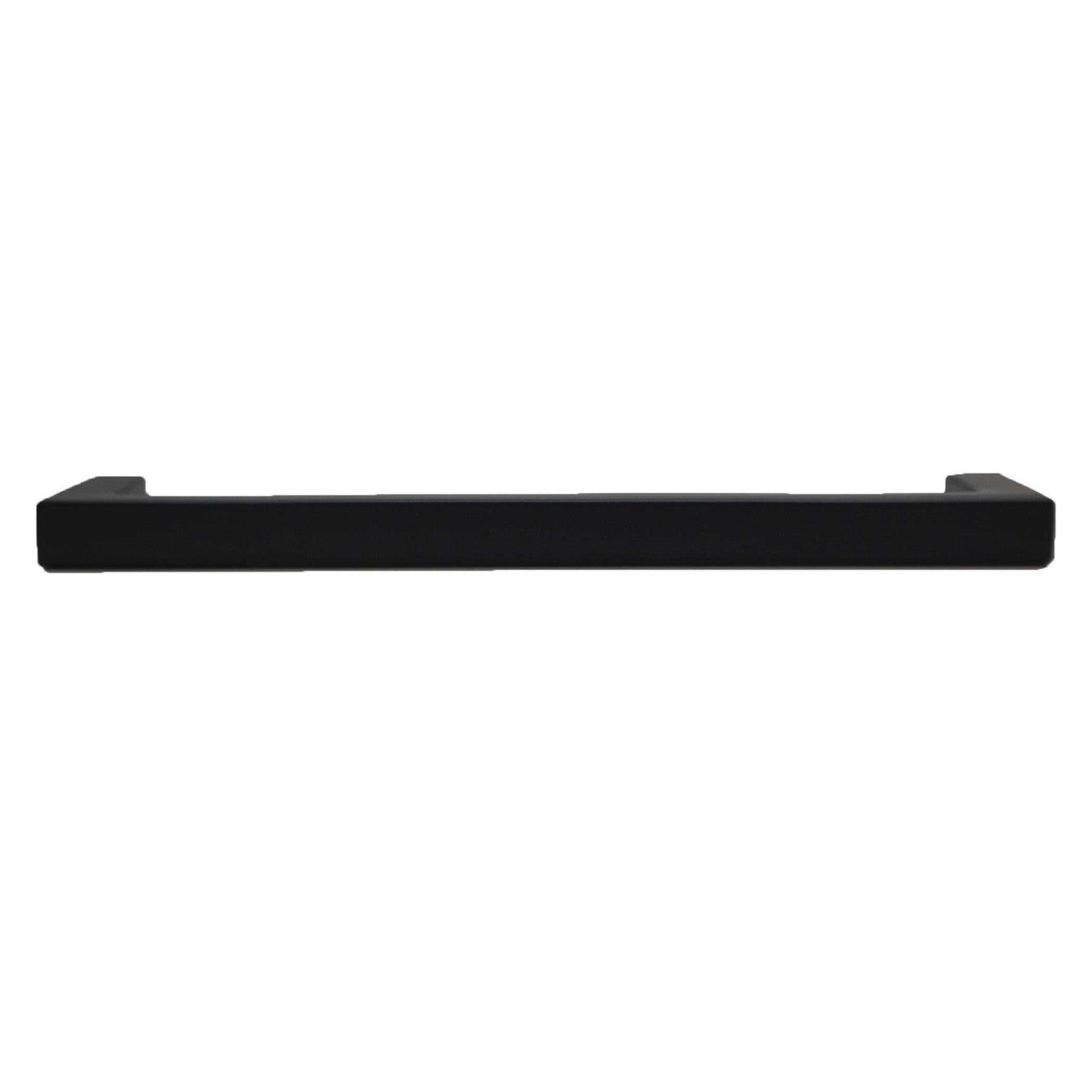 HICKORY Heritage Design 5-1/16" Center to Center Square Handle Cabinet Pull - Matte Black R077747MBX