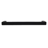 HICKORY Heritage Design 5-1/16" Center to Center Square Handle Cabinet Pull - Matte Black R077747MBX