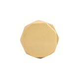 HICKORY Karat 1-1/4" Geometric Cabinet Knob - Brushed Golden Brass H077839-BGB