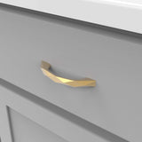 HICKORY Karat 3" Center to Center Handle Cabinet Pull - Brushed Golden Brass H077840-BGB