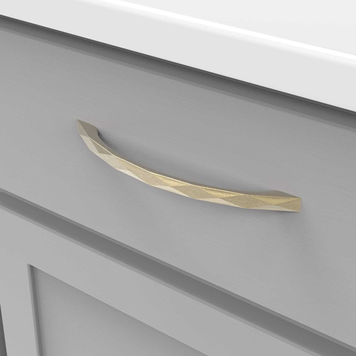 HICKORY Karat 6-5/16" Center to Center Handle Cabinet Pull - Champagne Bronze H077843-CBZ