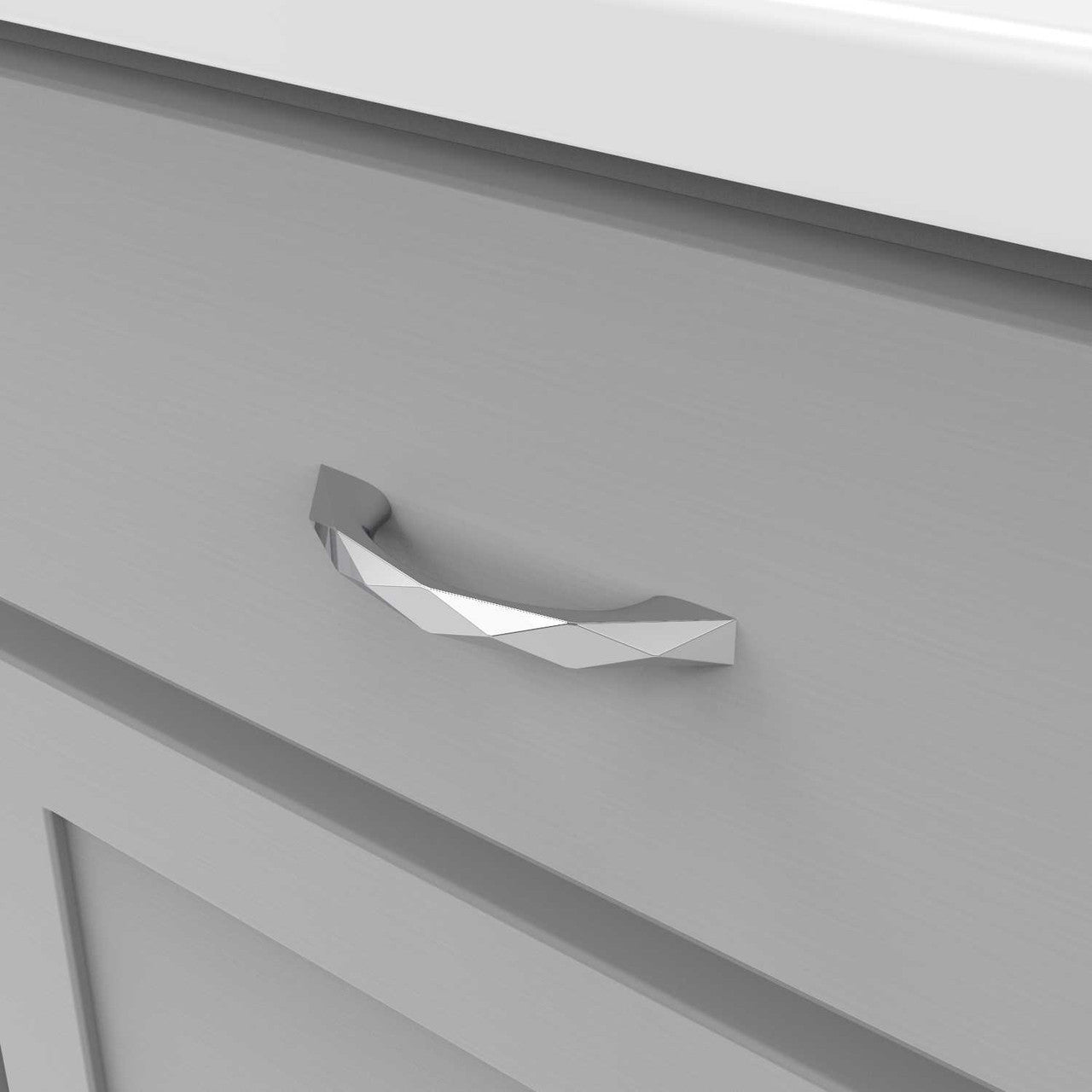 HICKORY Karat 3" Center to Center Handle Cabinet Pull - Chrome H077840-CH