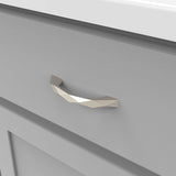 HICKORY Karat 3" Center to Center Handle Cabinet Pull - Satin Nickel H077840-SN