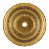 HICKORY Manor House 1-7/8" Round Cabinet Knob Backplate - Lancaster Brass P282-LP