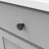 HICKORY Piper 1-1/4" Round Cabinet Knob - Matte Black H077849-MB