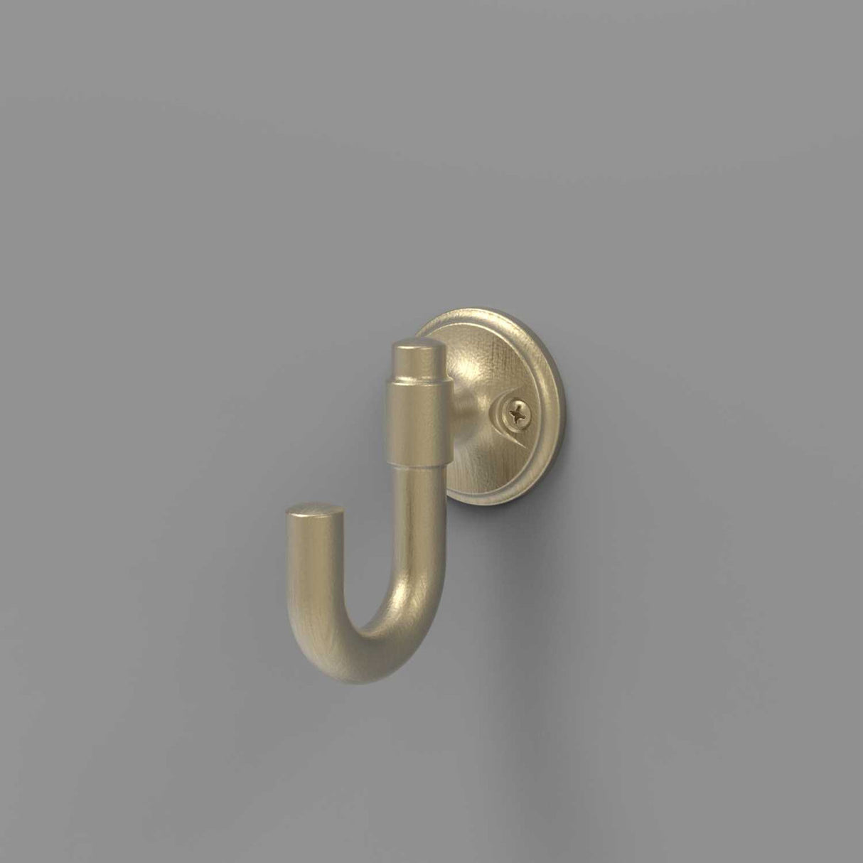 HICKORY Piper 1-1/8" Center to Center Wall Hook - Champagne Bronze H077859-CBZ