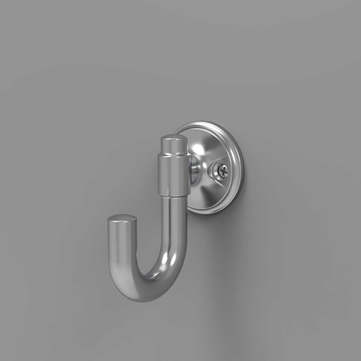HICKORY Piper 1-1/8" Center to Center Wall Hook - Chrome H077859-CH