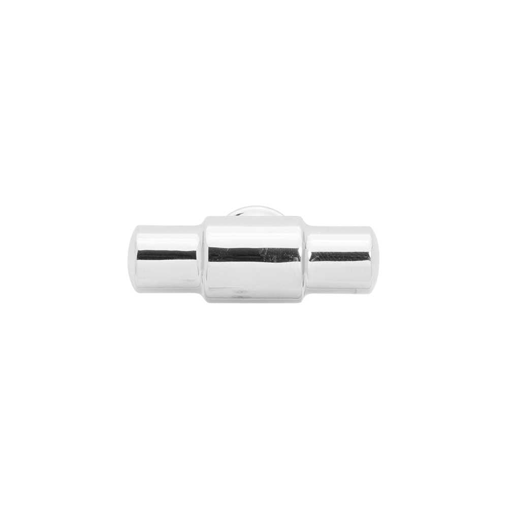 Top View of a Chrome 1-5/8" Knob Bar Cabinet Pull from Hickory Hardware's Piper Collection H077850-CH