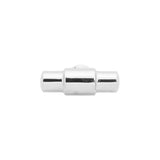 Top View of a Chrome 1-5/8" Knob Bar Cabinet Pull from Hickory Hardware's Piper Collection H077850-CH