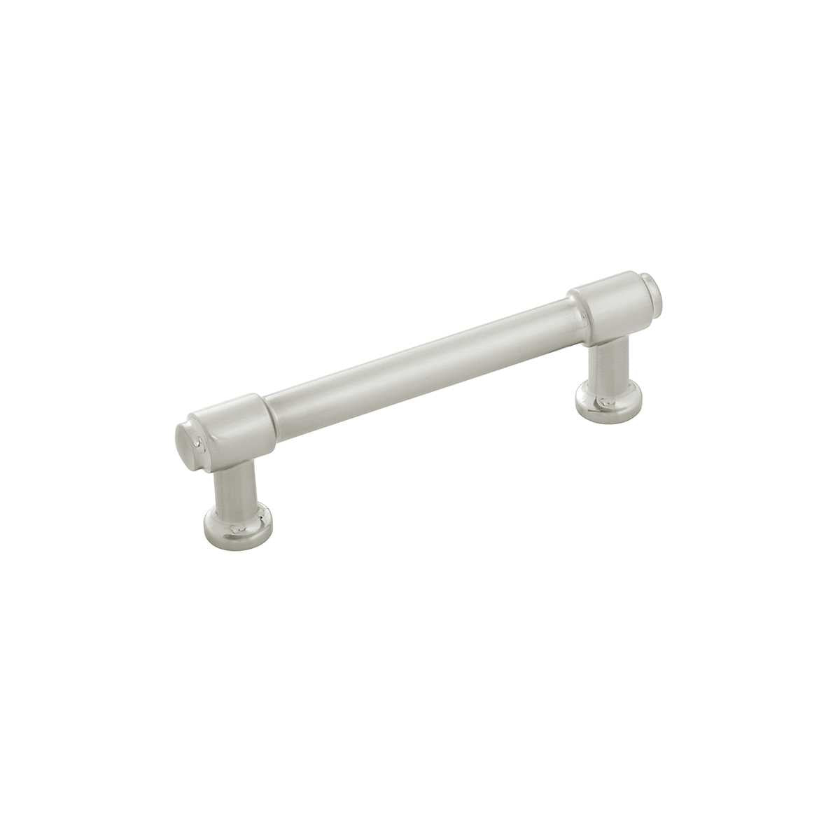 Hickory Piper 3-3/4" Center to Center Handle Cabinet Pull - Satin Nickel H077852-SN