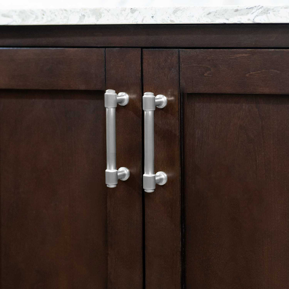 Hickory Piper 3" Center to Center Handle Cabinet Pull - Satin Nickel H077851-SN