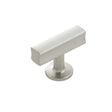 HICKORY Woodward 1-15/16" Bar Cabinet Knob - Satin Nickel H07787-SN