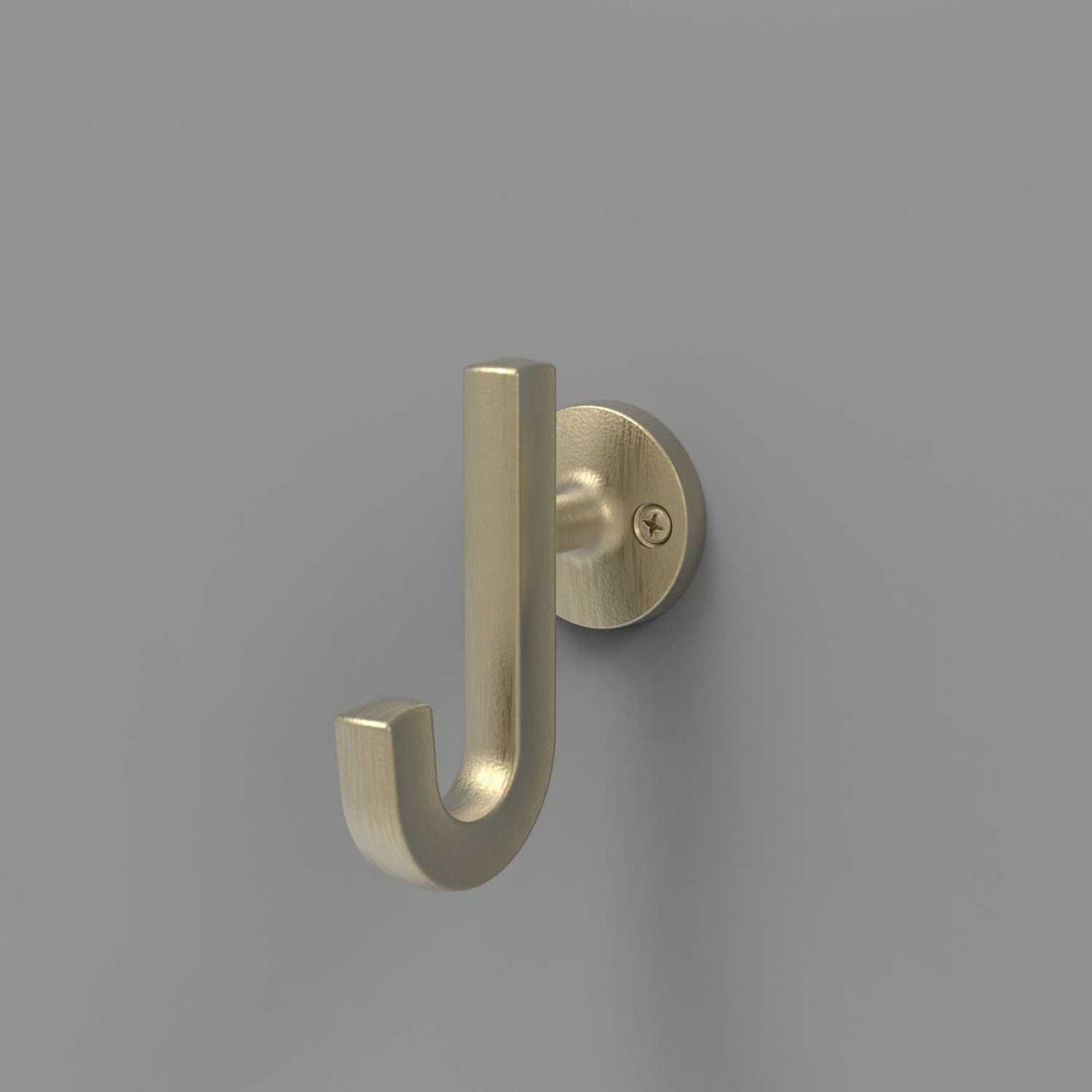 HICKORY Woodward 1-1/8" Center to Center Wall Hook - Champagne Bronze H077888-CBZ