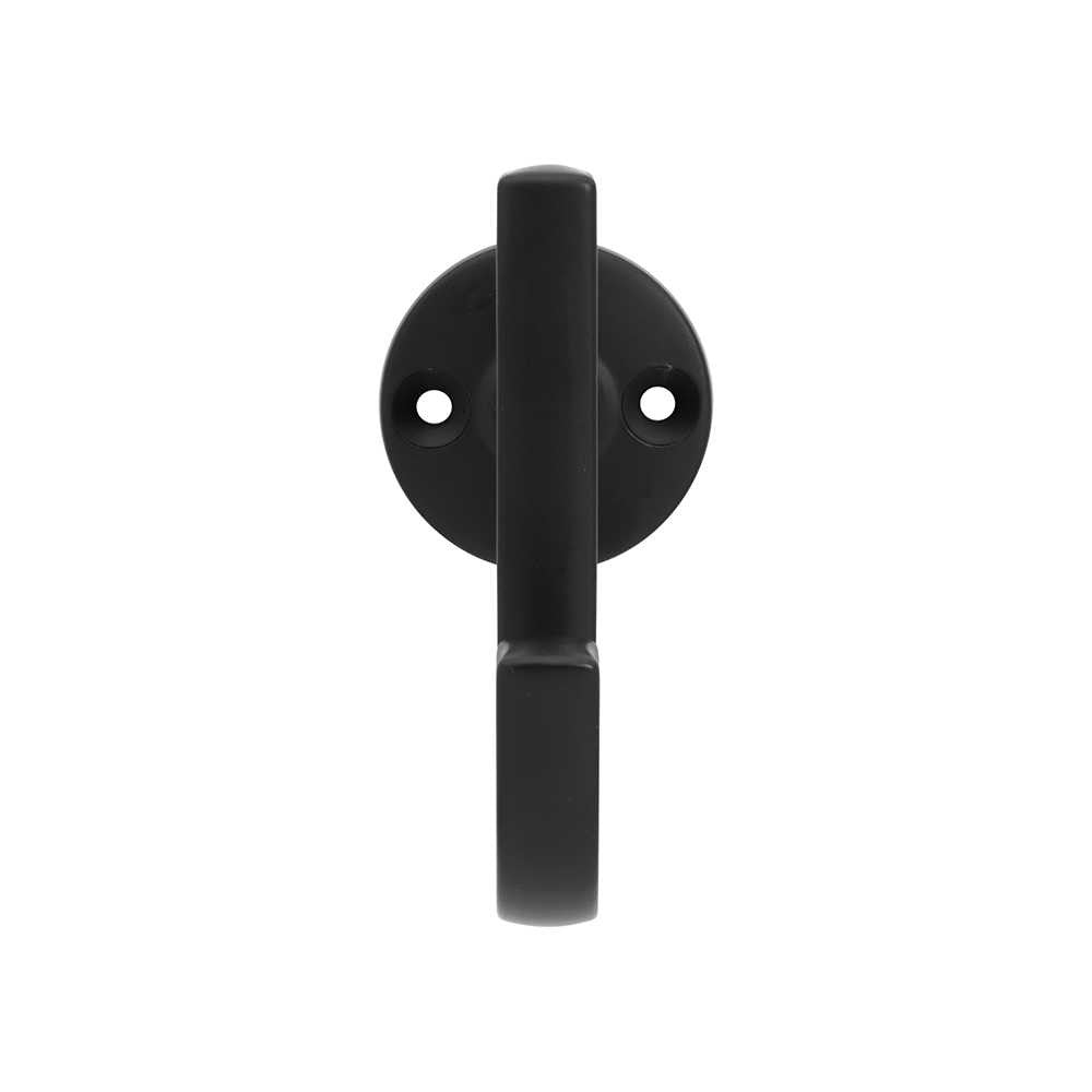 HICKORY Woodward 1-1/8" Center to Center Wall Hook - Matte Black H077888-MB