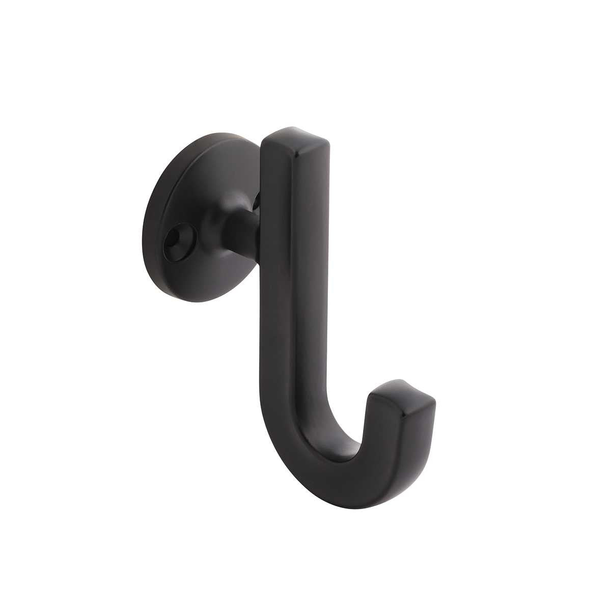 HICKORY Woodward 1-1/8" Center to Center Wall Hook - Matte Black H077888-MB