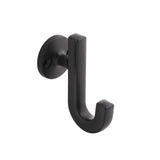HICKORY Woodward 1-1/8" Center to Center Wall Hook - Matte Black H077888-MB