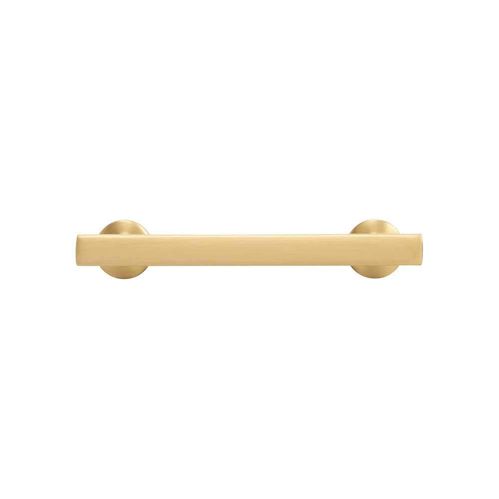 HICKORY Woodward 3-3/4" Center to Center Handle Cabinet Pulls - Brushed Golden Brass H077881-BGB