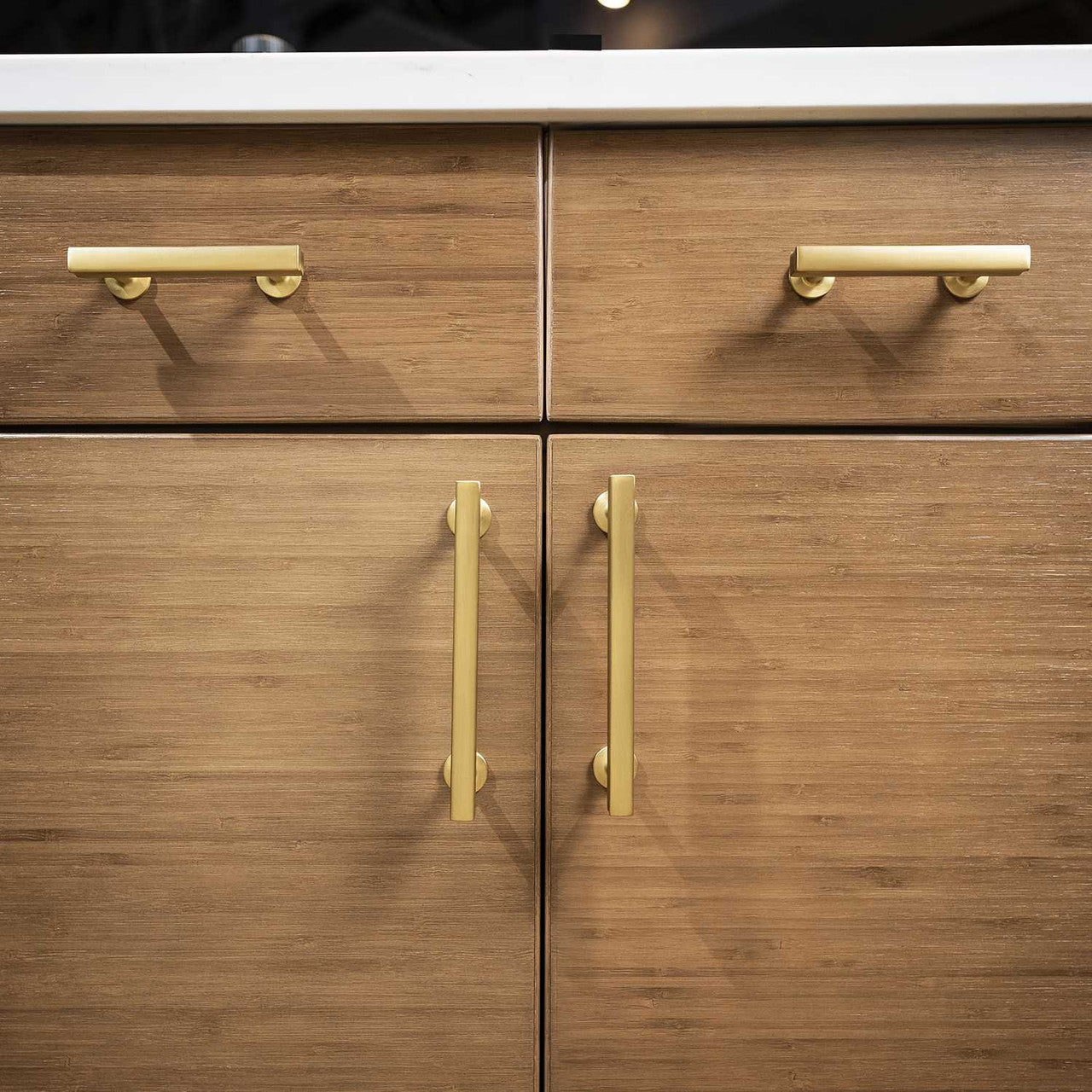 HICKORY Woodward Cabinetry Brushed Golden Brass