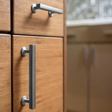 HICKORY Woodward Cabinet Display Satin Nickel