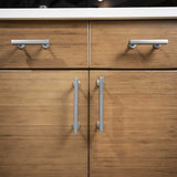 HICKORY Woodward Cabinet Display Satin Nickel