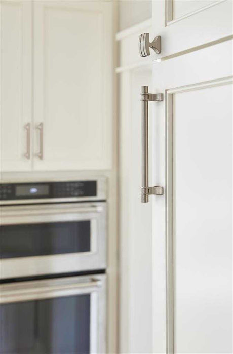 Amerock's Davenport Collection in Satin Nickel on White 2