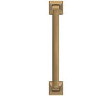 Amerock Ville 128mm Handle Champagne Bronze  Topview