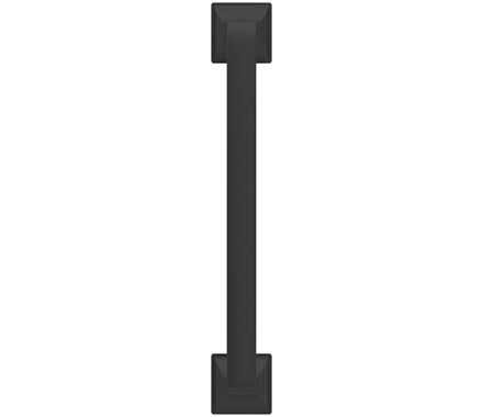 Amerock Ville 128mm Handle Matte Black Topview