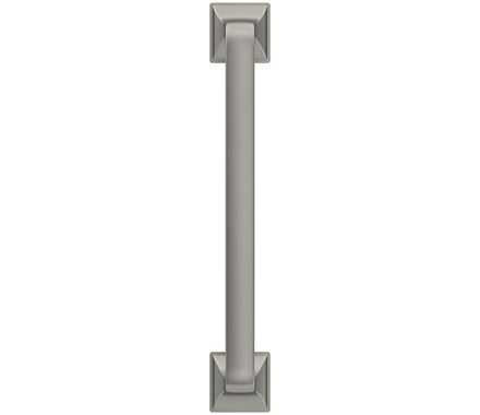 Amerock Ville 128mm Handle Satin Nickel Topview