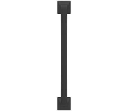 Amerock Ville 128mm Handle Matte Black Topview