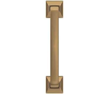 Amerock Ville 96mm Handle Champagne Bronze  Topview