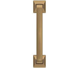 Amerock Ville 96mm Handle Champagne Bronze  Topview