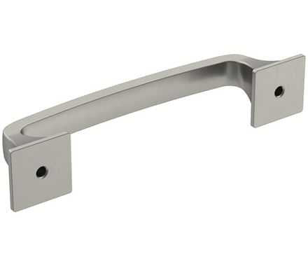 Amerock Ville 96mm Handle Satin Nickel Backside