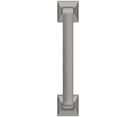 Amerock Ville 96mm Handle Satin Nickel Topview