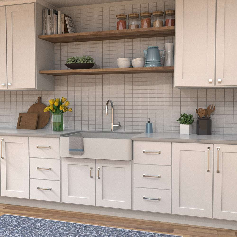 Hickory Forge in Polished Chrome Kitchen