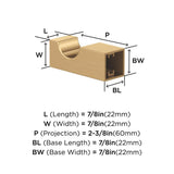 AMEROCK Monument Bathroom Hook in Champagne Bronze