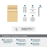 AMEROCK Monument Bathroom Hook in Champagne Bronze