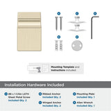 AMEROCK Monument Bathroom Hook in Golden Champagne