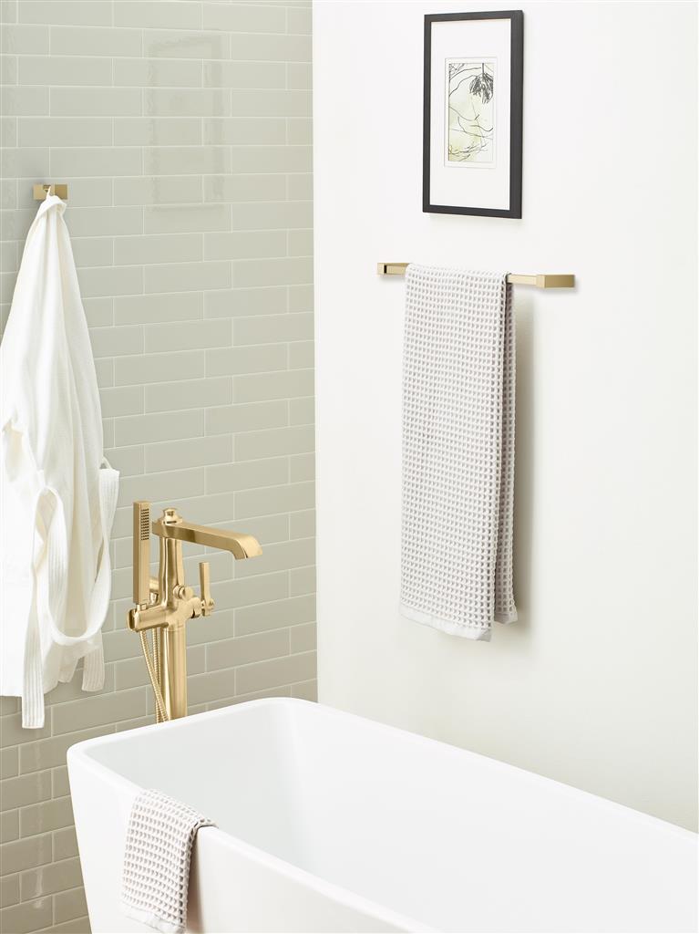 AMEROCK Monument Bathroom Hook in Golden Champagne
