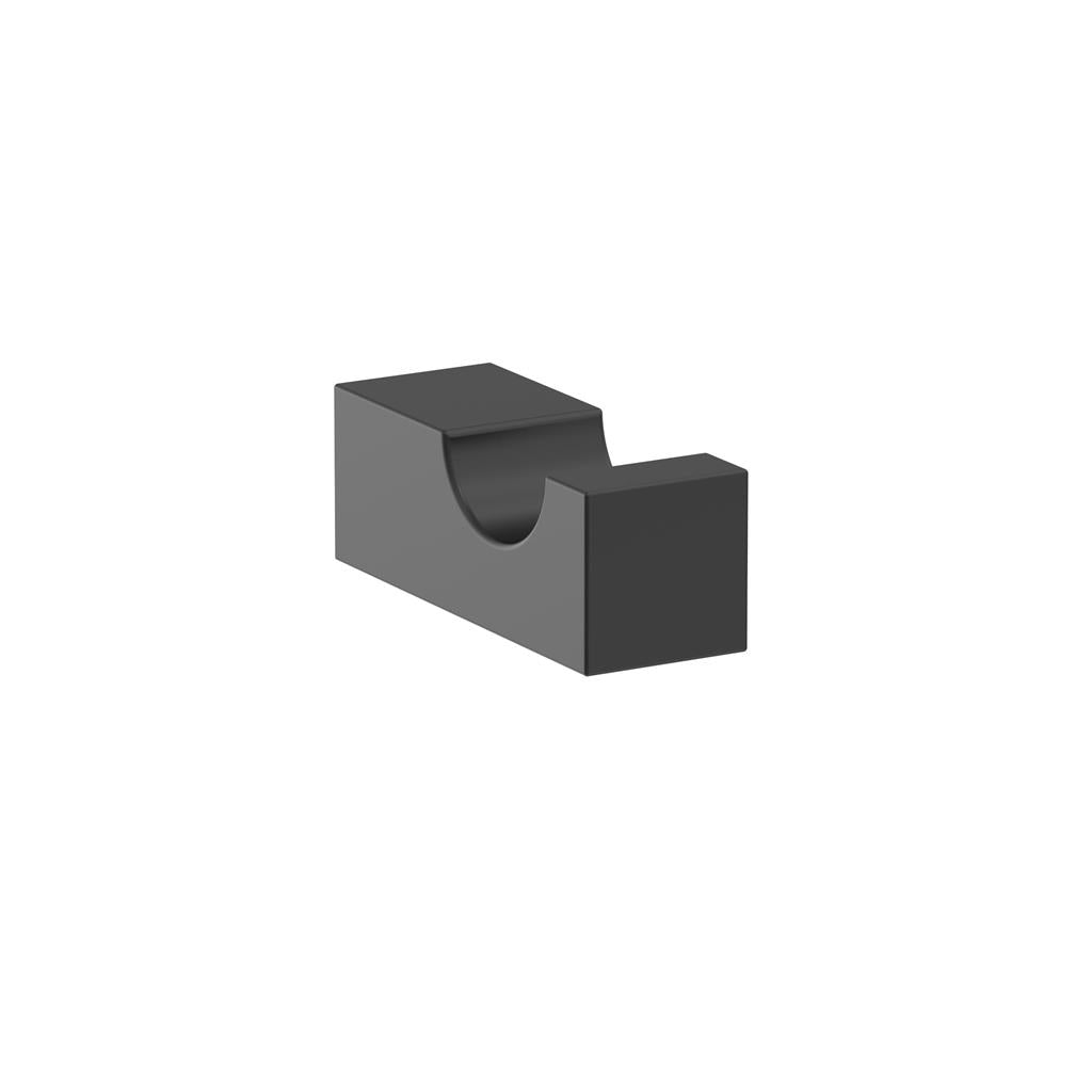 AMEROCK Monument Bathroom Hook in Matte Black