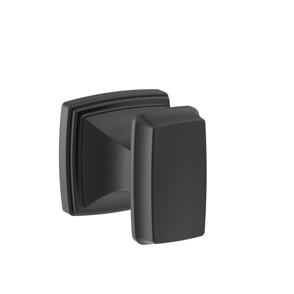 AMEROCK Revitalize Single Robe Hook in Matte Black BH36030MB