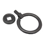 Pieces of a Gunmetal 1-3/4" Pendant Ring Pull Cabinet Knob from Keystone Accents K291