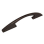 Main View of an Oil Rubbed Bronze 3" & 3-3/4" Hole Centers Cabinet Pull by Keystone Accents H368