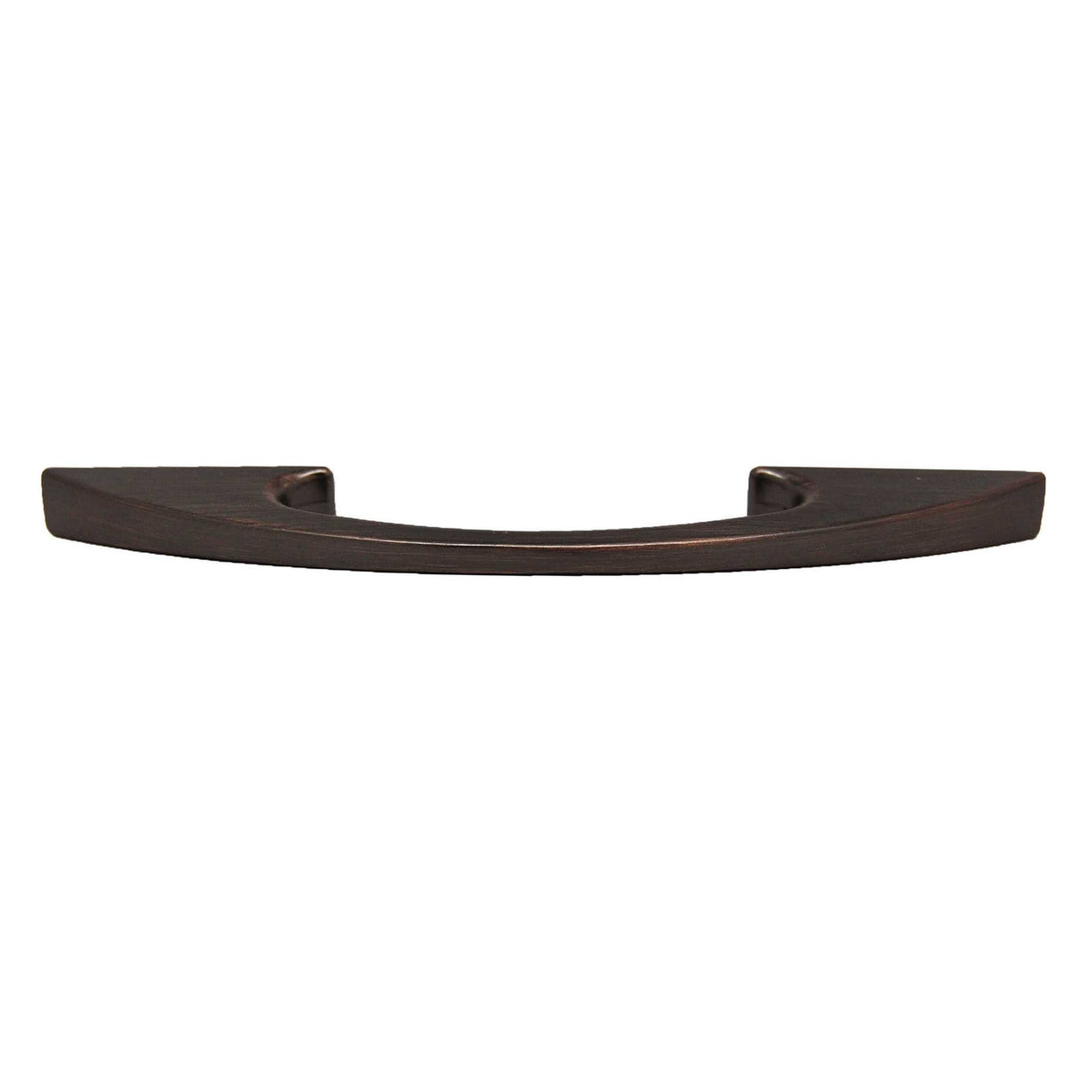 Top View of an Oil Rubbed Bronze 3" & 3-3/4" Hole Centers Cabinet Pull by Keystone Accents H368