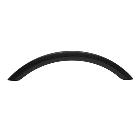 Side View of a Black 3-3/4" Hole Centers Arch Cabinet Pull from Keystone Accents H388