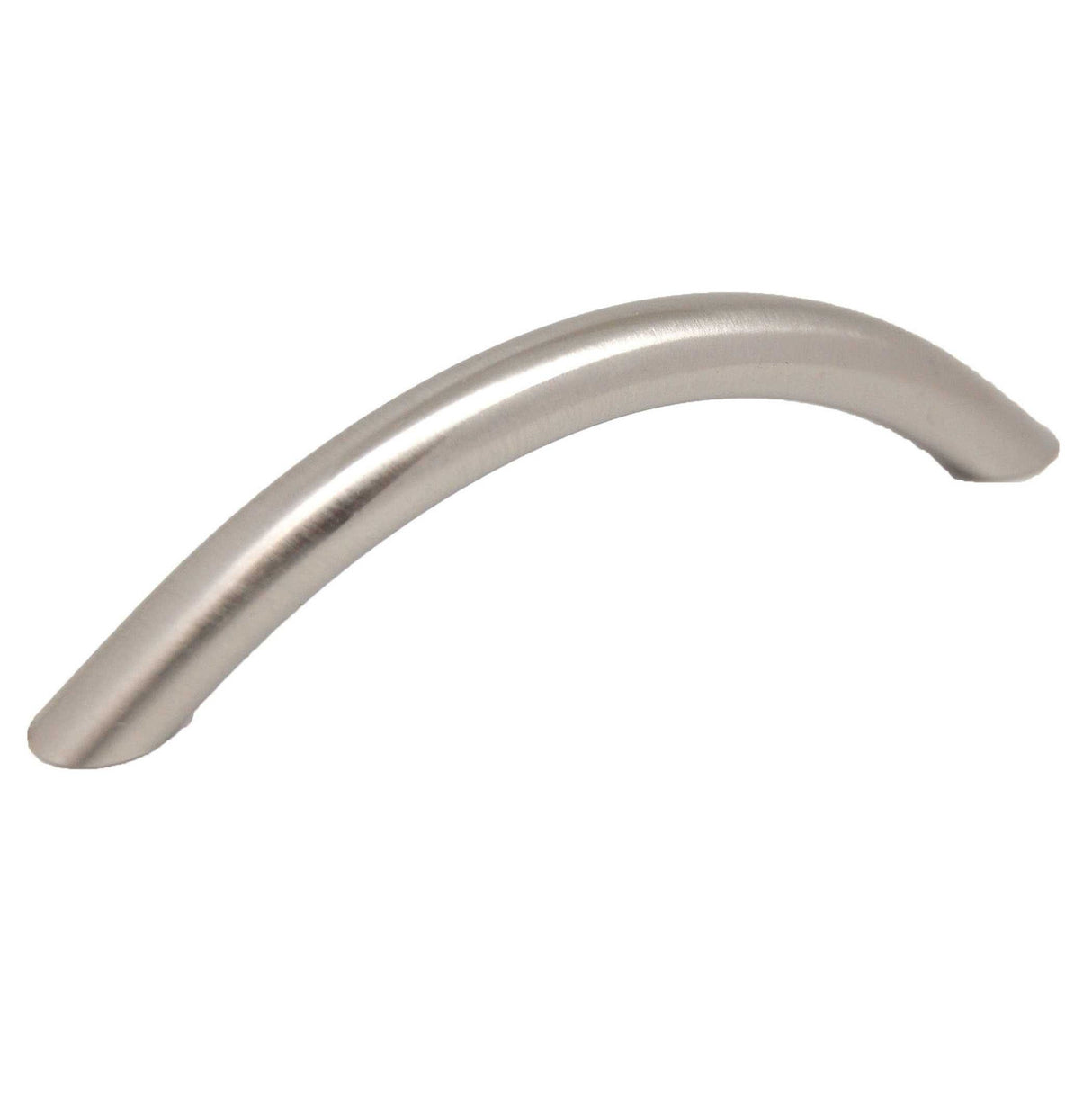 Main View of a Brushed Nickel 3-3/4" Hole Centers Arch Cabinet Pull from Keystone Accents H357