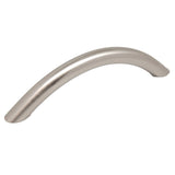 Main View of a Brushed Nickel 3-3/4" Hole Centers Arch Cabinet Pull from Keystone Accents H357