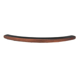 Top View of an Oil Rubbed Bronze 3-3/4" Hole Centers Arch Cabinet Pull from Keystone Accents H387