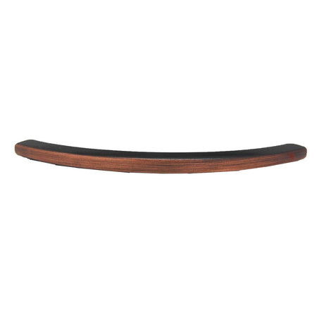 Top View of an Oil Rubbed Bronze 3-3/4" Hole Centers Arch Cabinet Pull from Keystone Accents H387