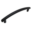 Main View of a Black 3-3/4" Hole Centers Cabinet Pull from Keystone Accents H389