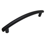 Main View of a Black 3-3/4" Hole Centers Cabinet Pull from Keystone Accents H389